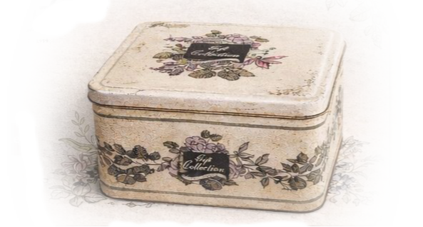 Vintage tin inspiration (brand styling)