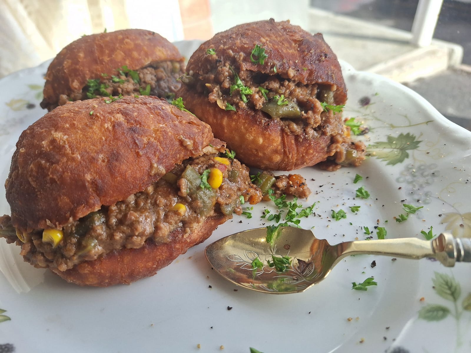 Karoo Farm Feast, Lamb Ribs, Salad & Boere samosa's